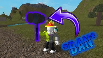 HOW TO GET A BAN HAMMER In ROBLOX! *BAN ANY PLAYER*