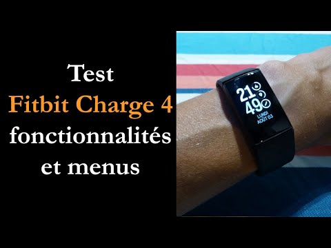 Test Fitbit Charge 4 : un bracelet connecté plutôt sportif