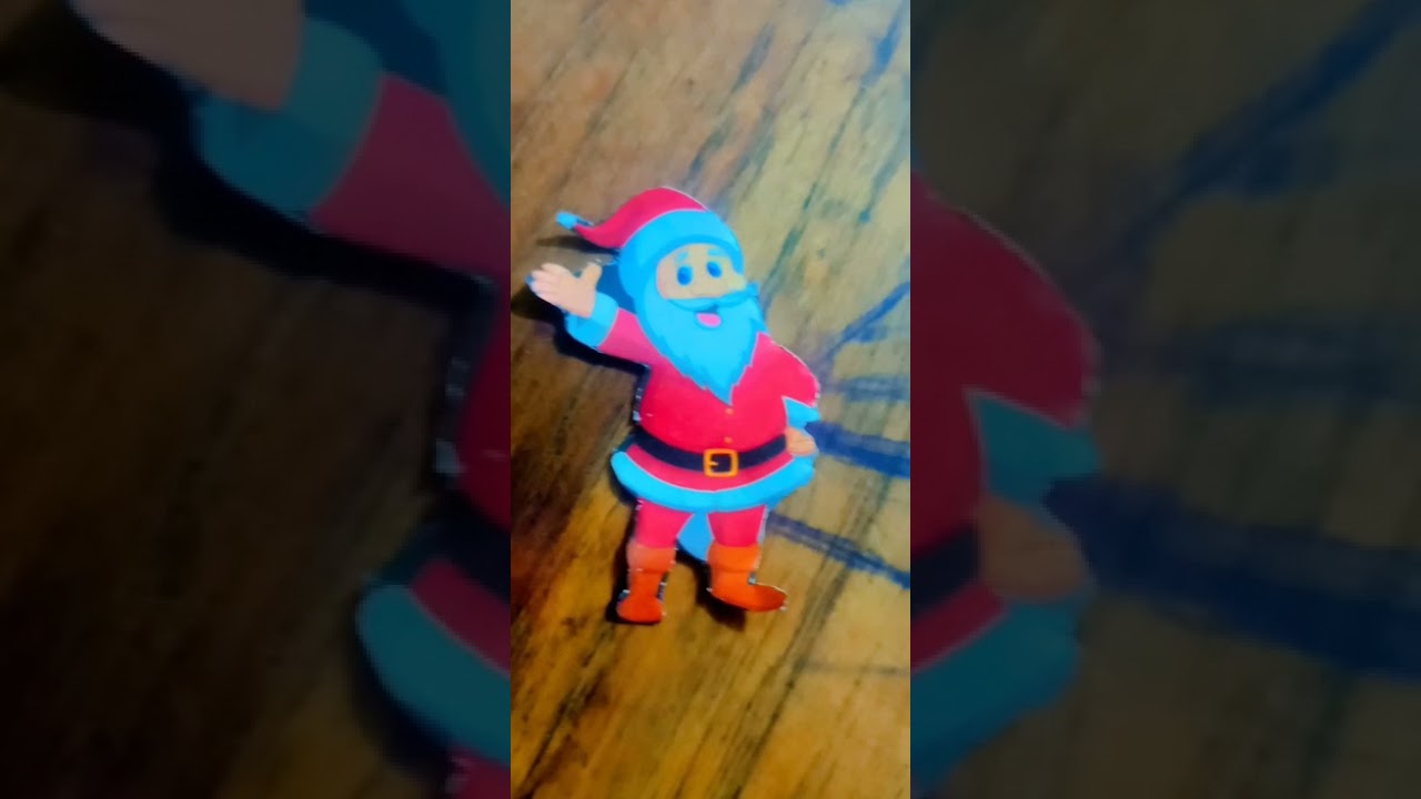 Christmas series crafts 10 Santa claus  sticker  making  👆👆🎅🎅🎅😍😍😍