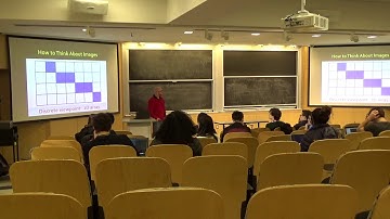 Introduction to Computer Graphics (fall 2018), Lecture 22: Image processing