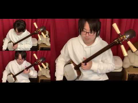 阪神競馬場G ファンファーレ 津軽三味線