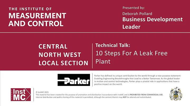 InstMC CNW - Technical Talk - 10 Steps to a Leak F...