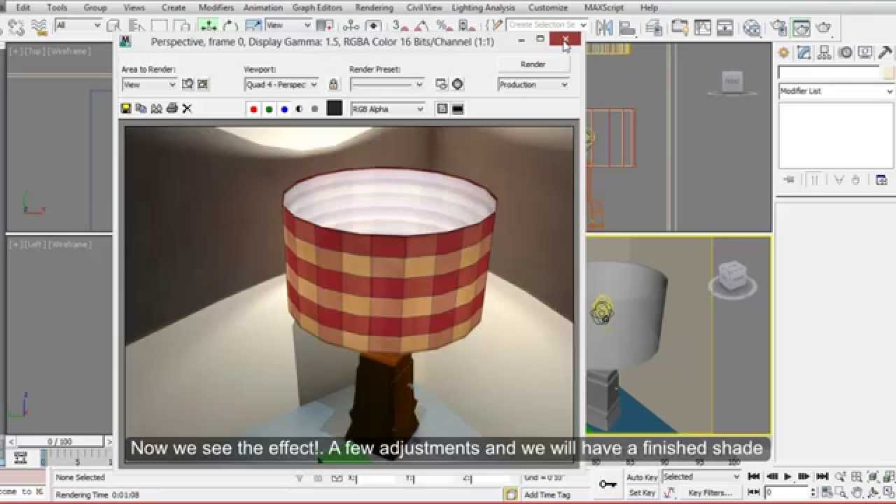 Translucent Lamp Shade With Vray 3dsmax You Translucent Lamp Shade With Vray 3dsmax