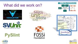 SVA OpenSource VerifWorks at DVCon India 2023