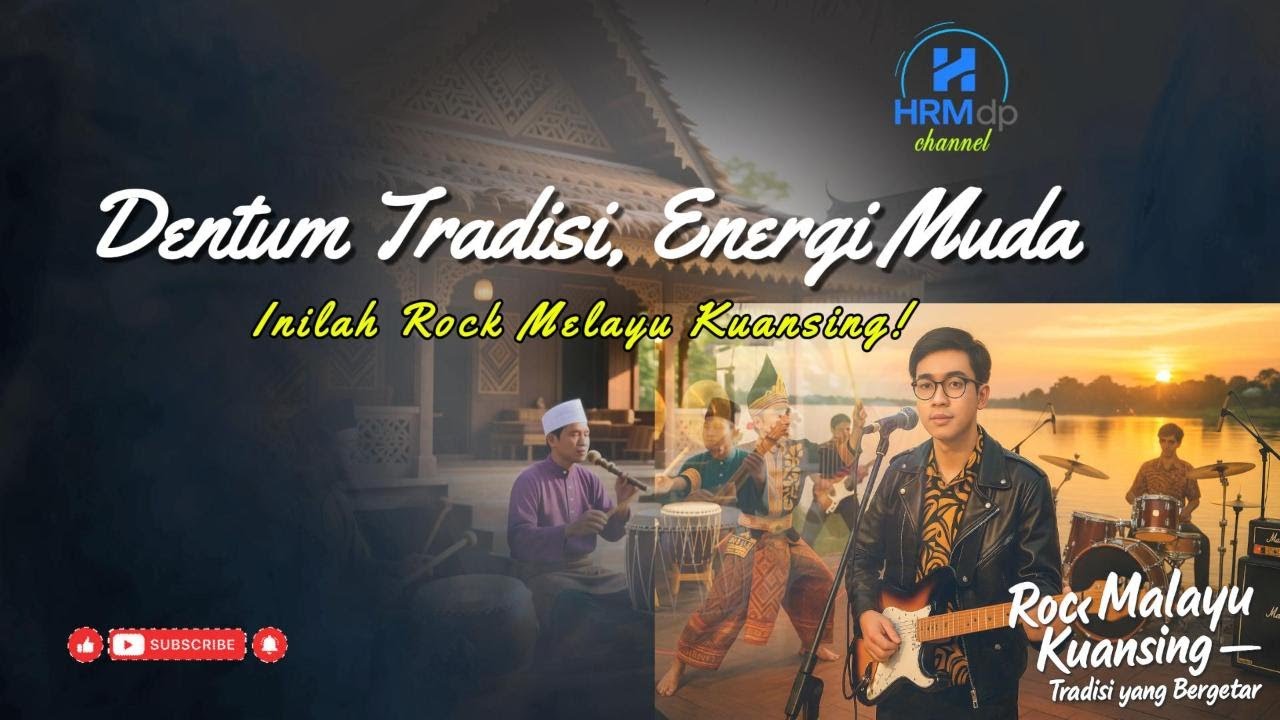 Dentum tradisi, energi muda — inilah Rock Melayu Kuansing!