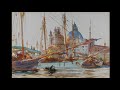 John Singer Sargent – paintings of Venice / Giacomo Puccini – Crisantemi.