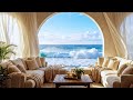 Cozy ASMR Beach Night Wave Sounds - Soft Ocean Ambience for Deep Relaxation and Better Sleep