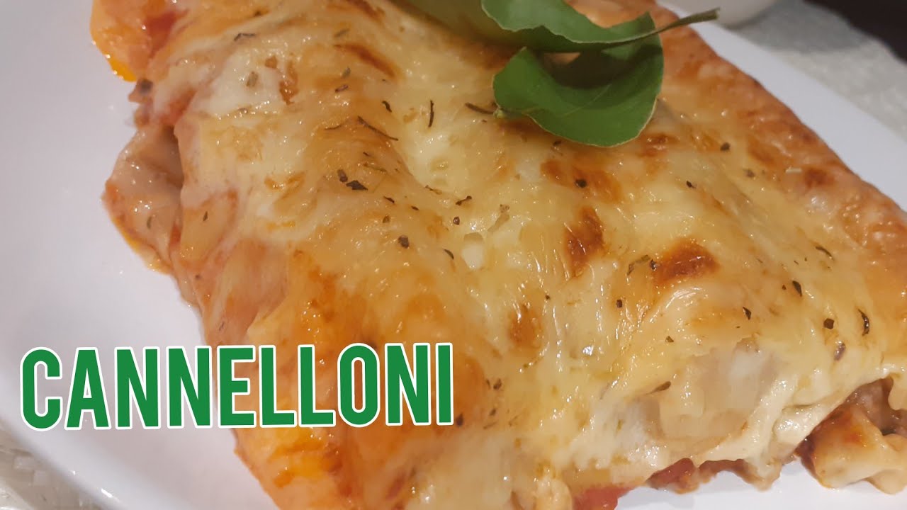 CANNELLONI EXPRESS⏳SUPER FACILE 🇮🇹 معكرونة/pasta