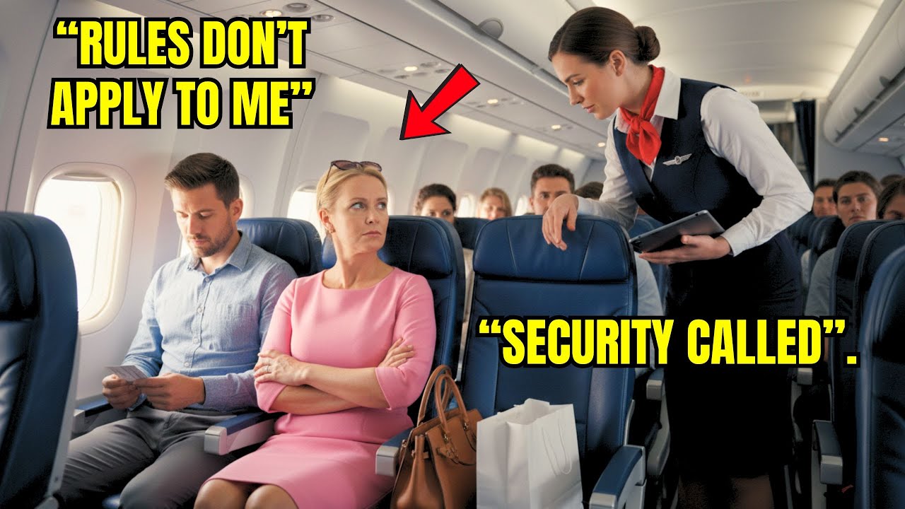 HOA Karen Tried to Steal Two Plane Seats — Instant Public Karma Story