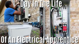 Installing A 26KW “GENERAC” Generator | A Day In The Life Of An Electrical Apprentice!