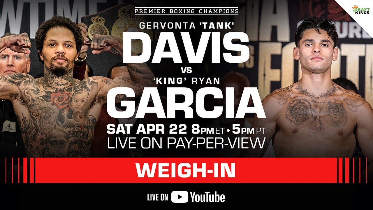 Davis vs Garcia live streaming weigh-in video, results, updates