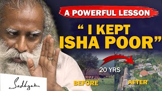 A POWERFUL Lesson To Learn From Sadhguru- \