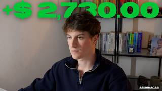 How I Made $2,730 Day Trading In 2 MINUTES | FULL BREAKDOWN