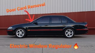 How To Remove A Door Card - Electric Window Regulator Replacment - Part 1