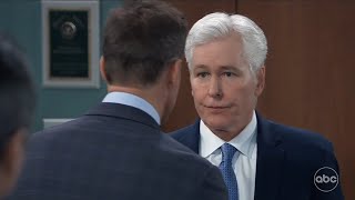 Martin Goes Against Drew To Not Be His Witness To Michael Punch on General Hospital (Aug. 21, 2025)