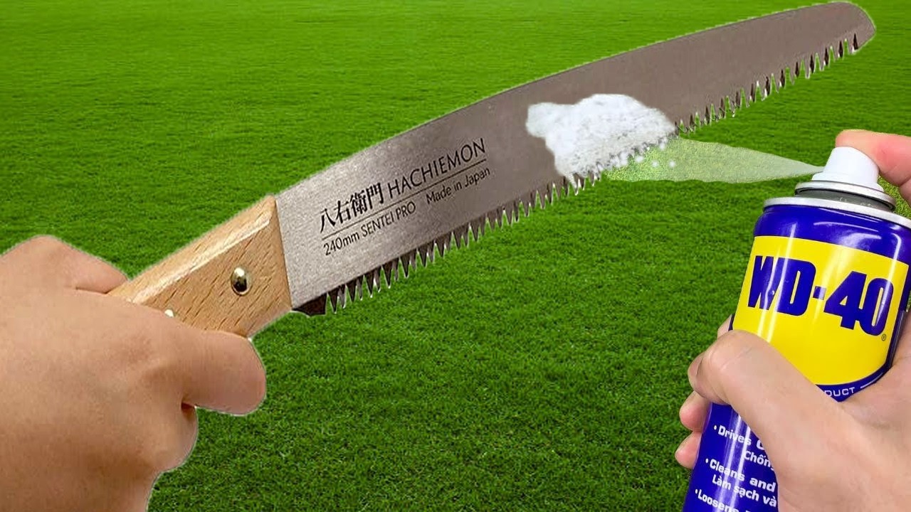 The easiest way to sharpen a saw blade to a razor sharp point. - YouTube