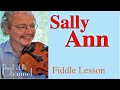 Sally Ann (fiddle lesson)