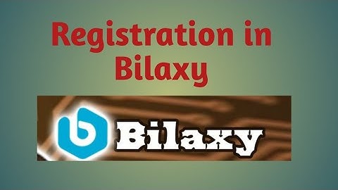 Register/Signup in bilaxy ...(ECN/E-Oracle)