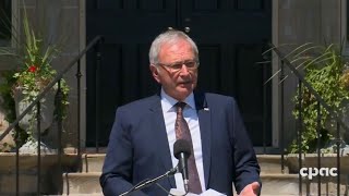 Snap election call in New Brunswick: Premier Blaine Higgs speaks with reporters – August 17, 2020