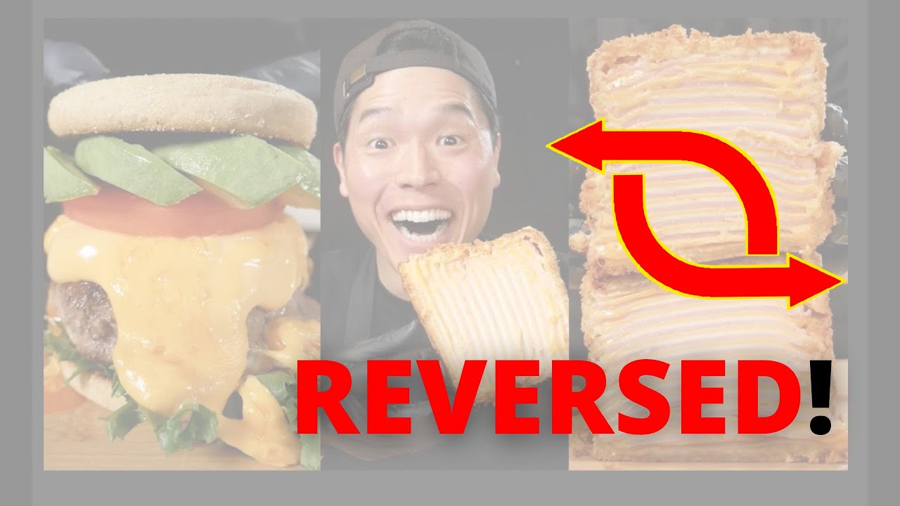 [[REVERSED]] #ASMR | Best of Delicious Bayashi Food #4 | MUKBANG ...