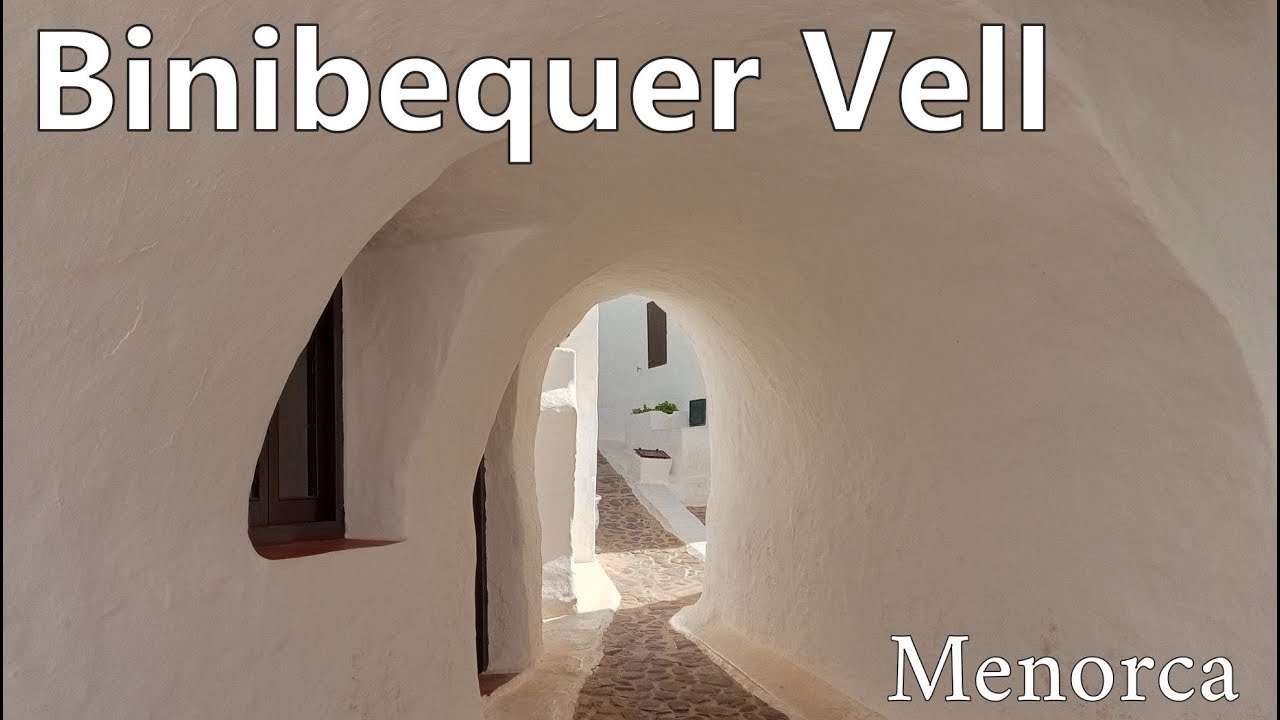 Binibeca Vell Menorca Spain: Visit the  White Village of Binibeca