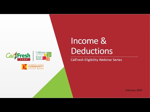 Income & Deductions