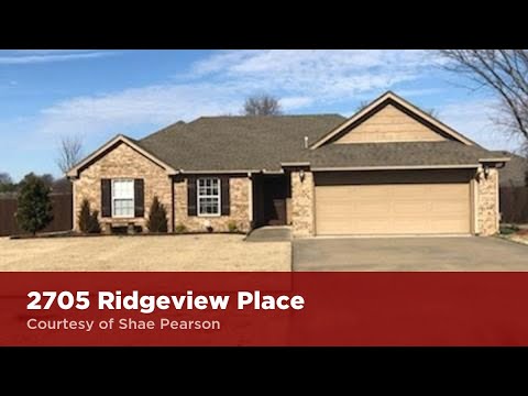 2705 Ridgeview Place, Claremore, OK home video tour