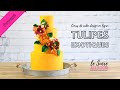 Cours de cake design en ligne tulipe exotique