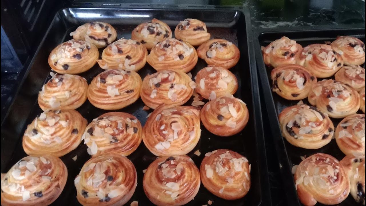 الشنيك بالكريم باتسيير بأسهل طريقة😋😋