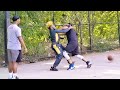 i got into a fight at a streetball court