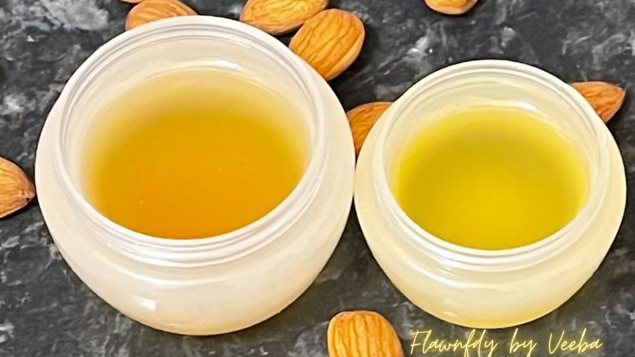 Homemade ALMOND OIL ( 2 ways) Homemade cold pressed Almond oil