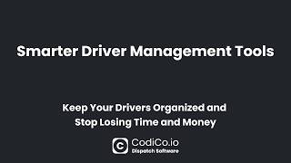 Smarter Driver Management Tools for Better Performance - CodiCo Taxi Dispatch Software screenshot 2
