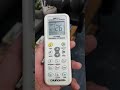 How to reset your universal aircond remote