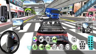 New Hyundai Elantra Drive In City🏙️accident with Truck🚒_3D Driving Class_Ultra Graphics For 📲 Game screenshot 5