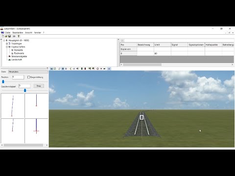 Update Gleise, Kurven, Steigungen Loksim3D Streckenbau Tutorial #1