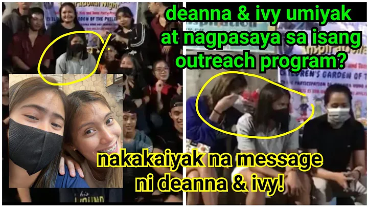 deanna & ivy umiyak? nakakaiyak na message ng deav...