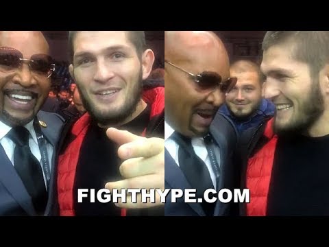 (WOW) KHABIB SPEAKS TO MAYWEATHER CEO ABOUT FLOYD CLASH; SAYS HE DROPPED MCGREGOR EASY, FLOYD DIDN'T