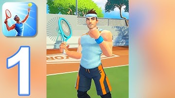 Tennis Clash - Game of Champion - Gameplay Walkthrough Part 1 - Tutorial (iOS, Android)