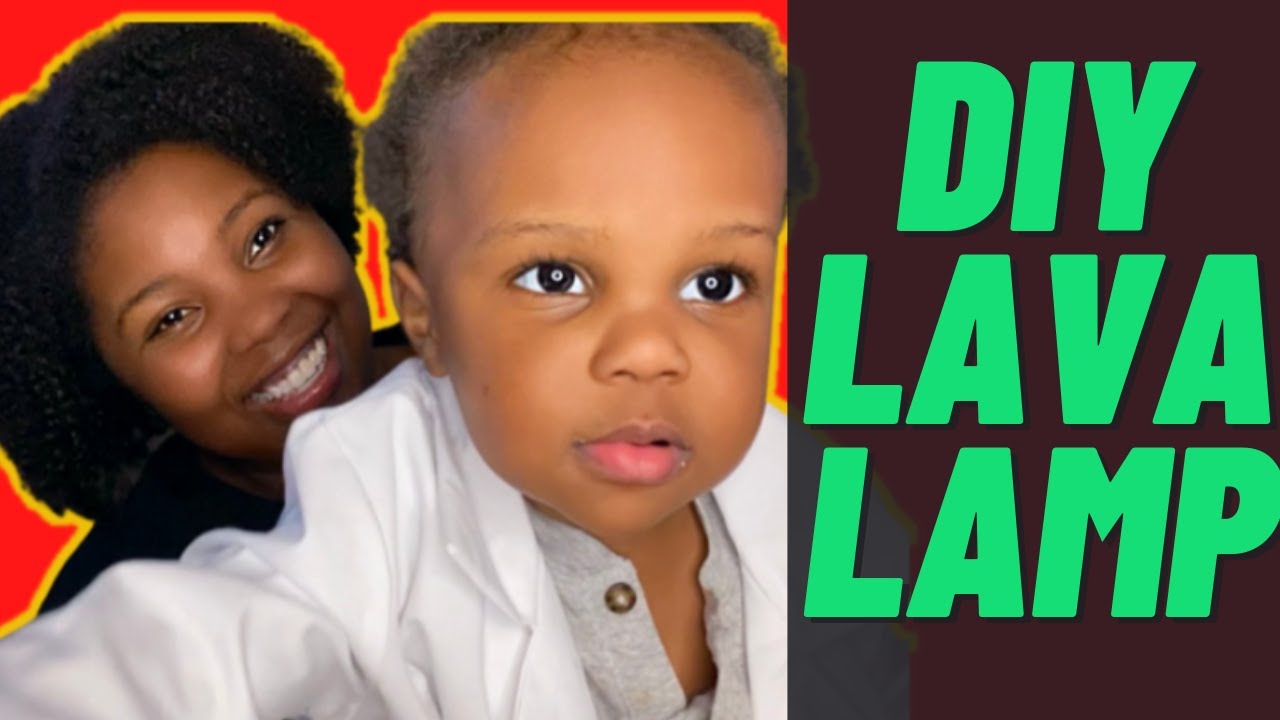 Lava Lamp Experiment with Oil Water And Alka Seltzer With Your Kids At