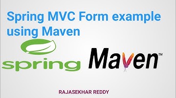 Spring MVC Form example using Maven |Spring mvc form example |Spring MVC Tutorial for Beginners