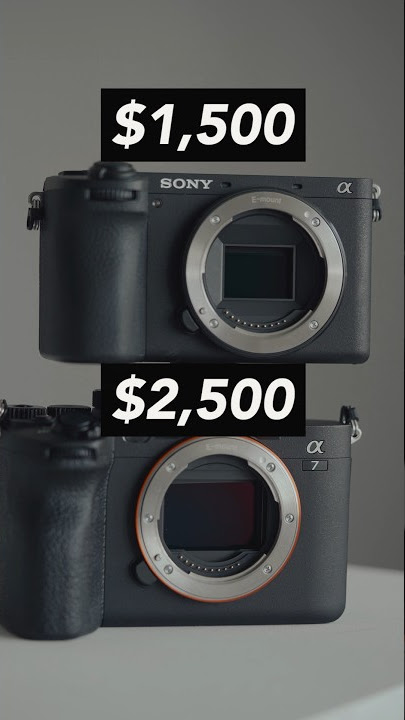 4 reasons to get a crop sensor camera over full frame camera #a6700 #sony #apsc #fullframe