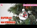 5 ADORNOS de NAVIDAD | Esferas Navideñas DecoAndCrafts