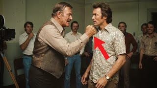 John Wayne Challenged Clint Eastwood To a Fist Fight ON SET — What Happened Made Them BEST Friends