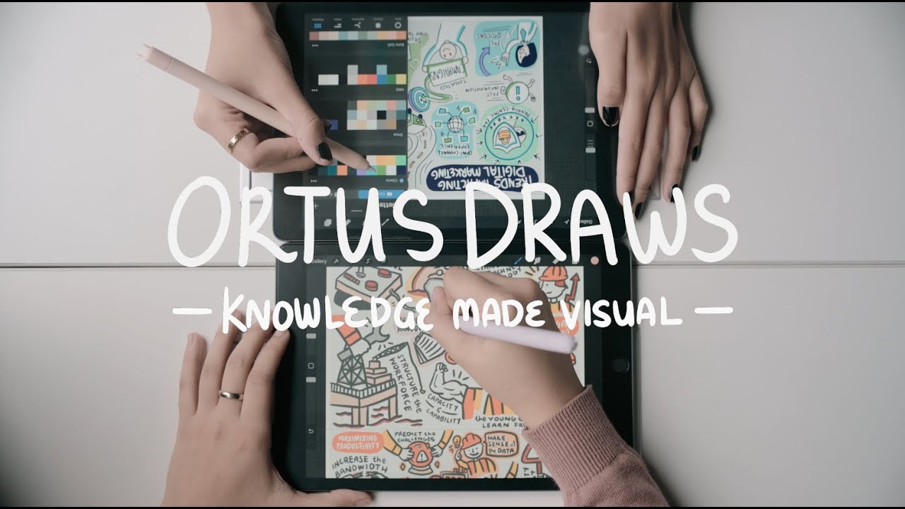 Event Draws And Examples Bring Your Virtual Events to Life with Live Sketchnoting | Ortus Draws ...
