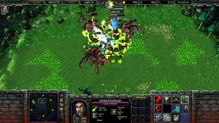 Warcraft III Admiral Proudmoore (chaos) vs Lord Archimonde