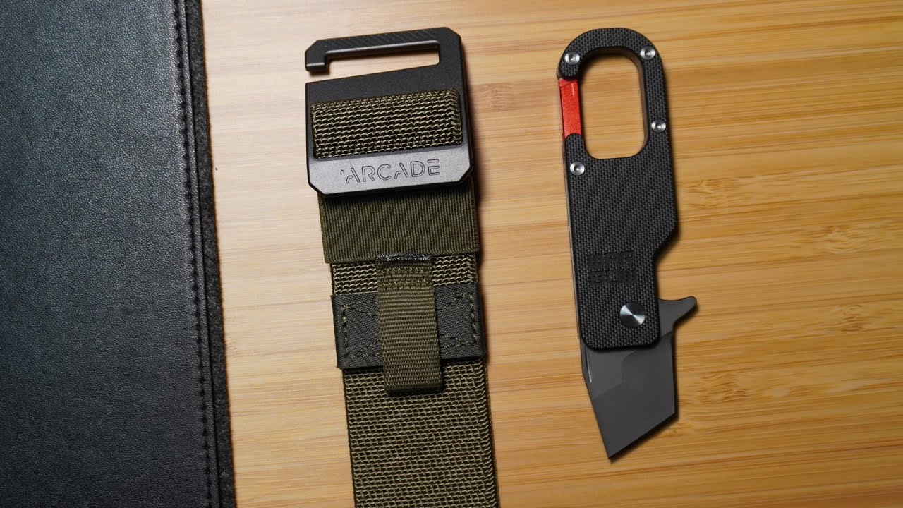 Add THESE To Your EDC! • Arcade Alu Belt & WarBow Mini Tanto Review