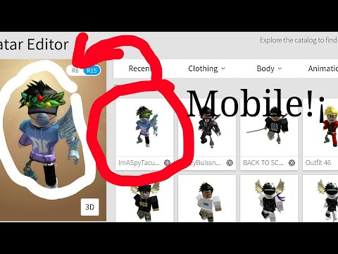 Come fare un Roblox Outfit On Mobile