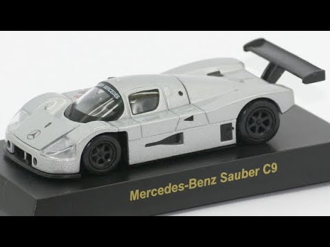 ⑪京商 1/64 サークルKサンクス メルセデス ザウバーC9ミニカー4台セット ⑪京商 1/64 サークルKサンクス メルセデス ザウバーC9ミニカー4台