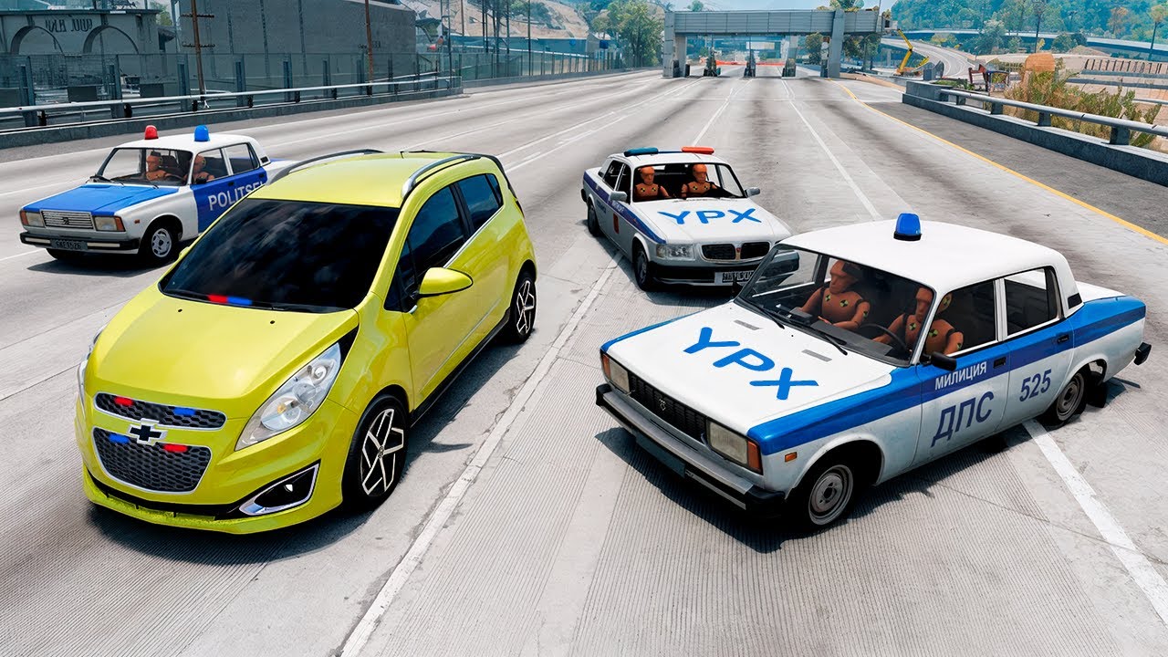 SPARK HAYDOVCHISI YPX HODIMINI CHUV TUSHiRIB KETDI, BEAMNG DRIVE