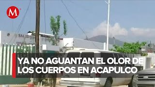 Semefo de Acapulco, saturado por víctimas del huracán 'Otis'